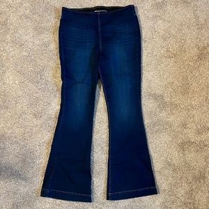 Women's INC Pull on Flare Jeans sz 14